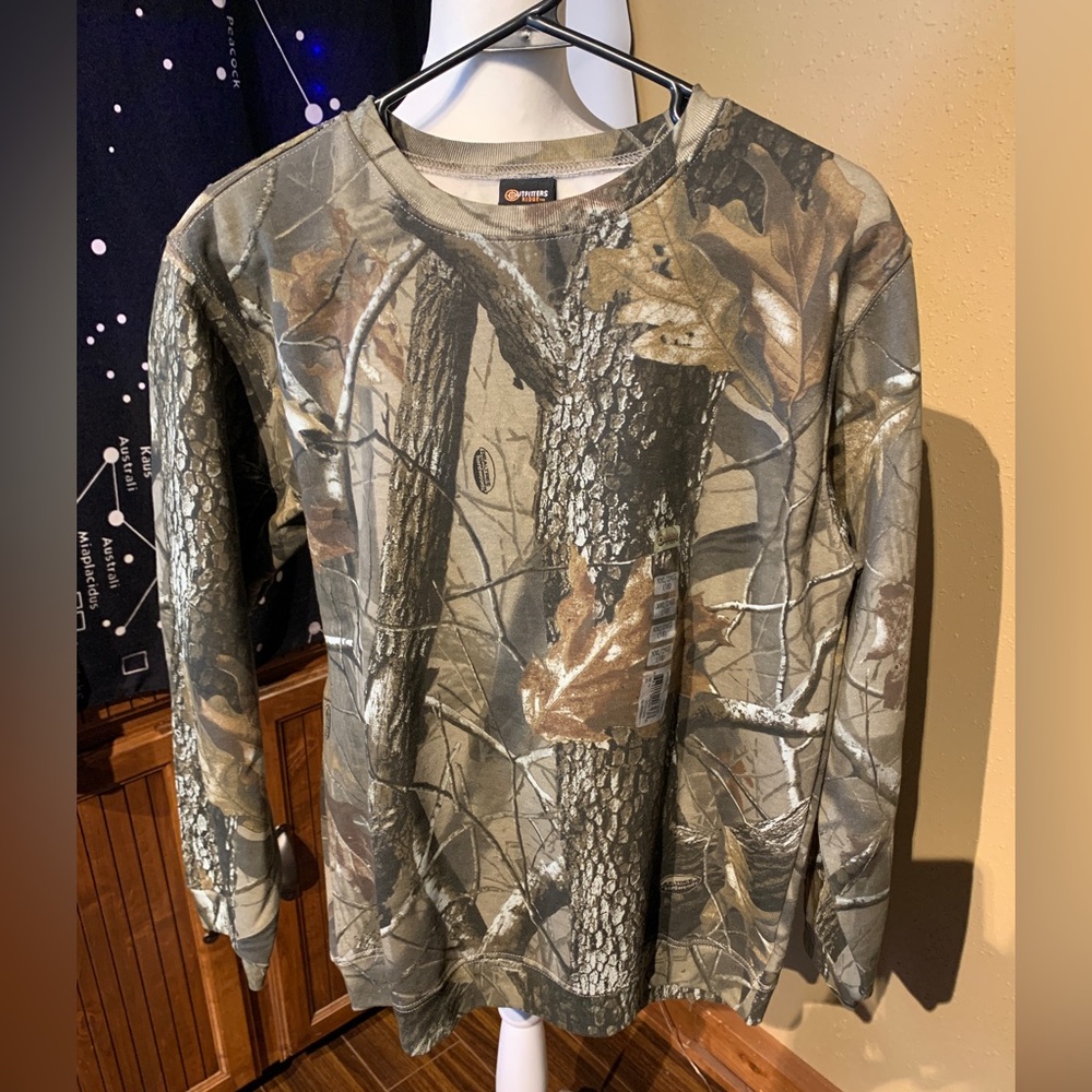 Outfitters Ridge - Camo Long Sleeve Hunting Shirt Mock neck
